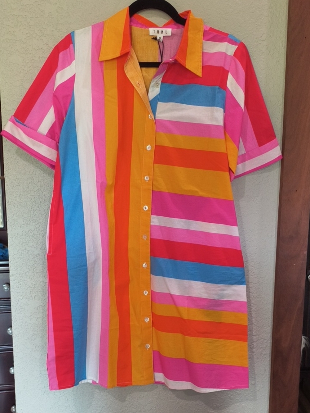 New Striped Dress